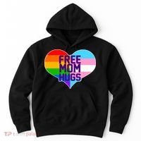 Free Mom Hugs LGBT Support Hoodie thumb 0