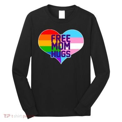 Free Mom Hugs LGBT Support Long Sleeve Shirt