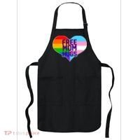 Free Mom Hugs LGBT Support Apron thumb 0