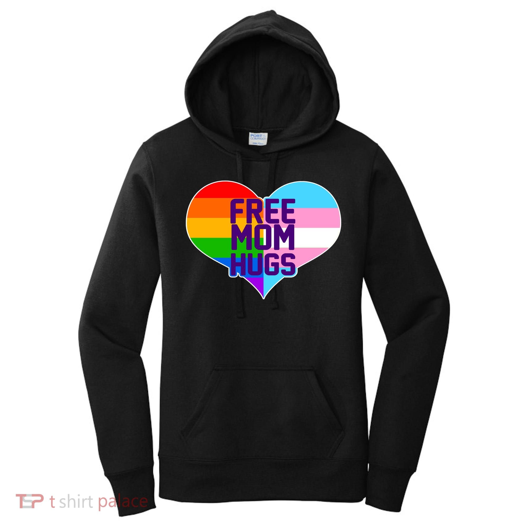 Free Mom Hugs LGBT Support Women's Hoodie