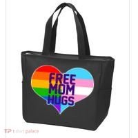 Free Mom Hugs LGBT Support Tote Bag thumb 3