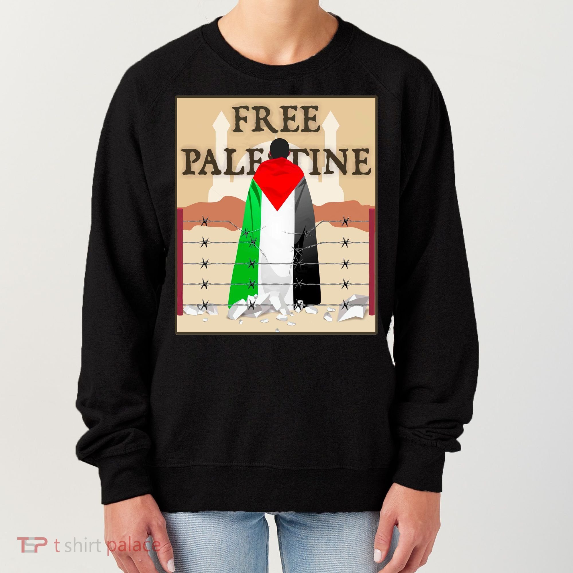 Free Palestine Women's Sweatshirt