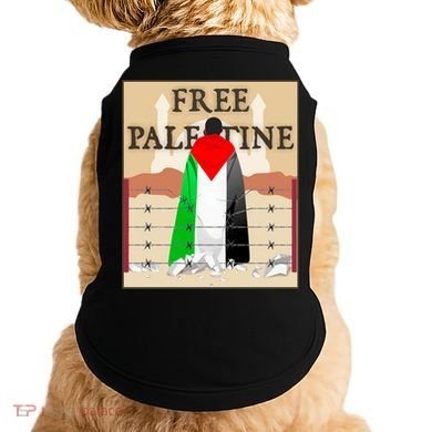 Free Palestine Doggie Tank