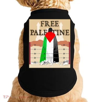 Free Palestine Doggie Tank
