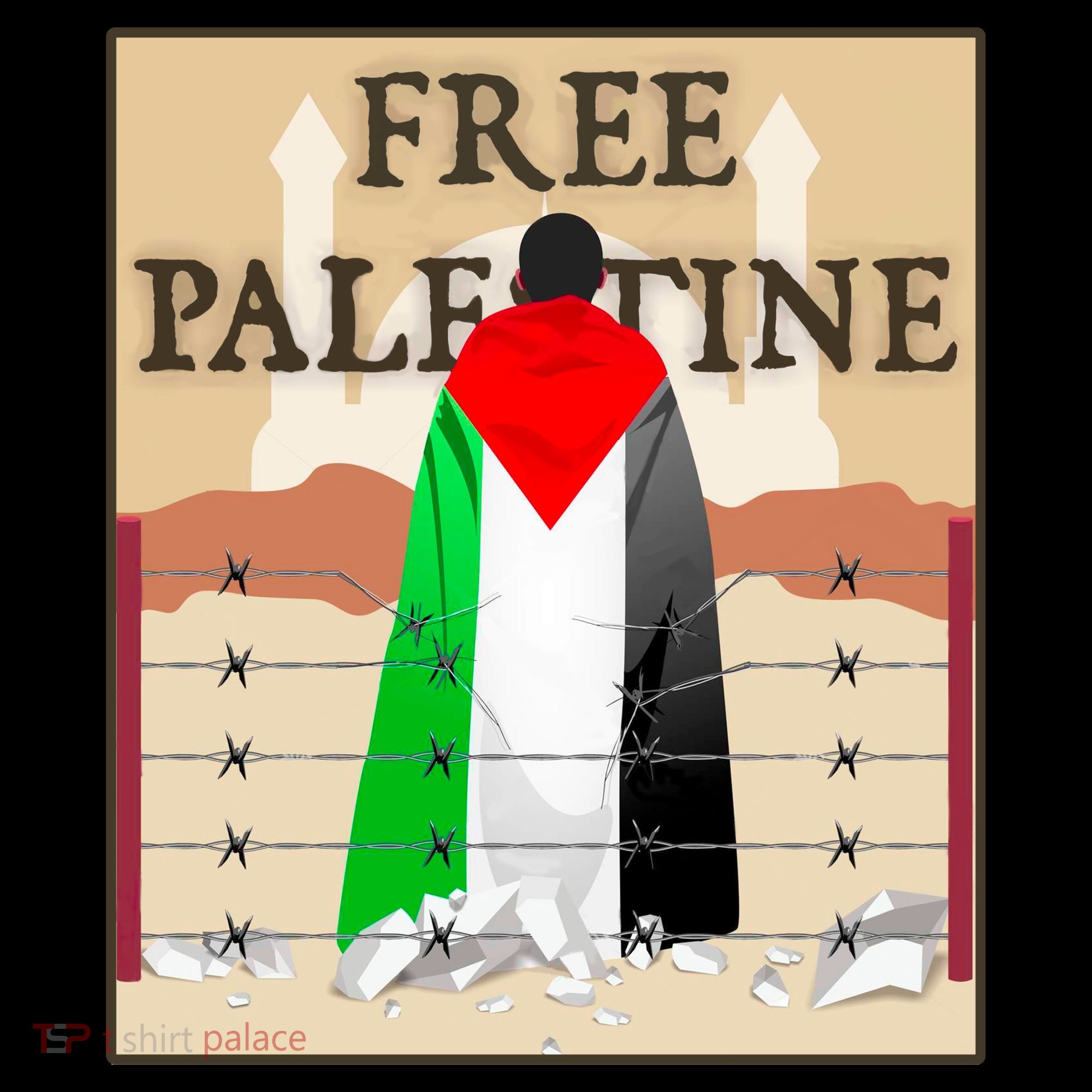 Free Palestine Bucket Hat