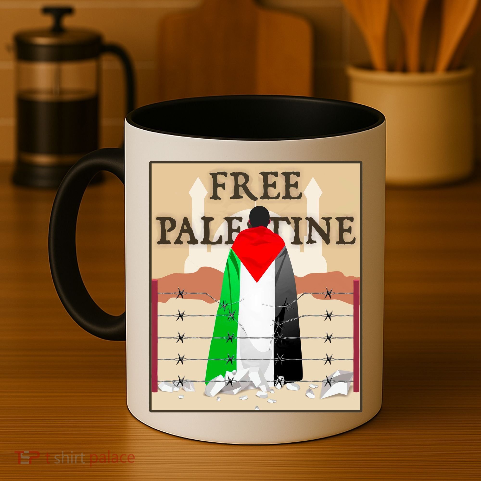 Free Palestine Coffee Mug