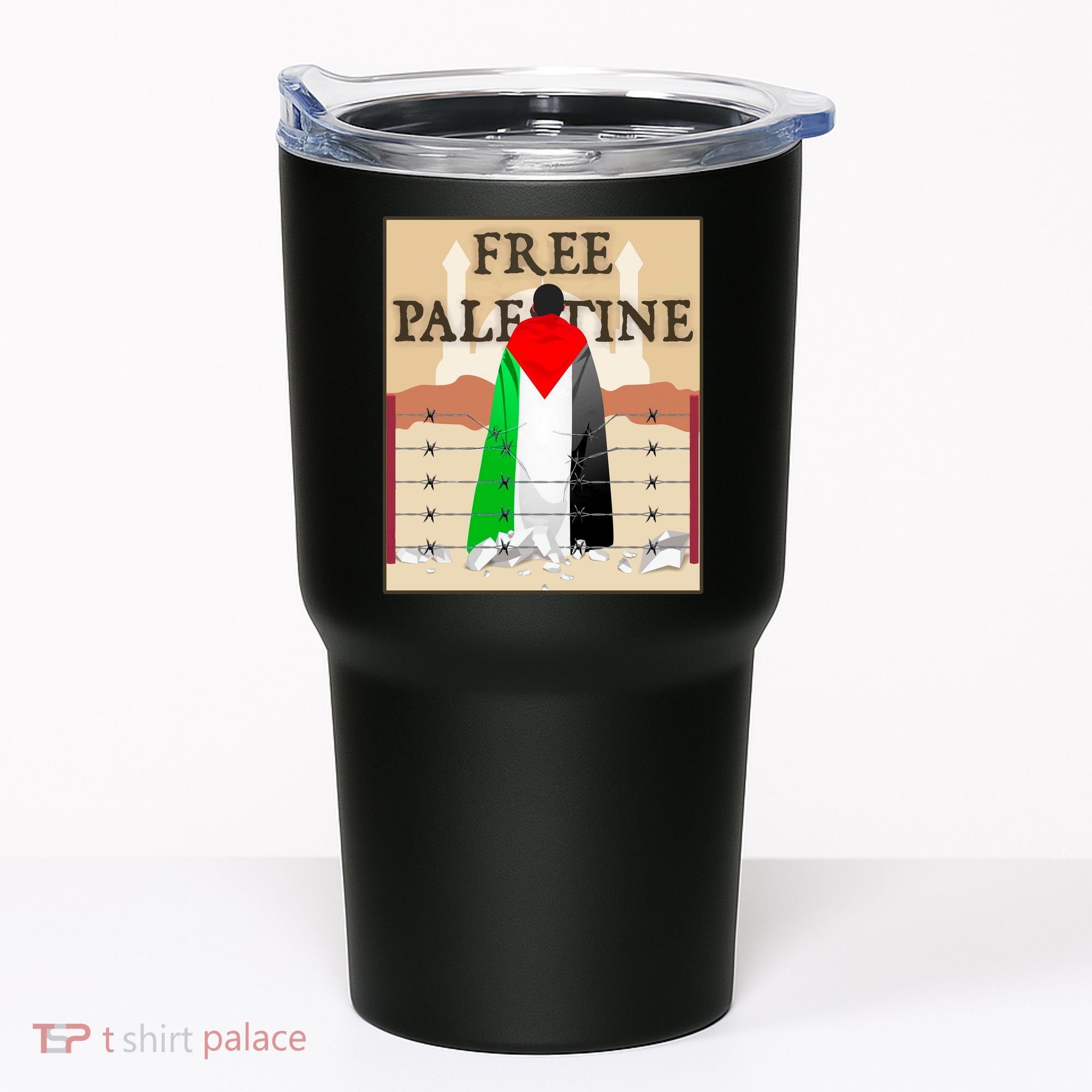 Free Palestine Tumbler