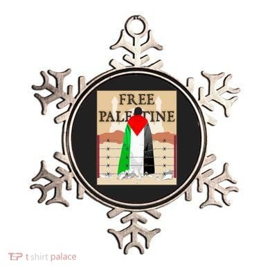 Free Palestine Ornament