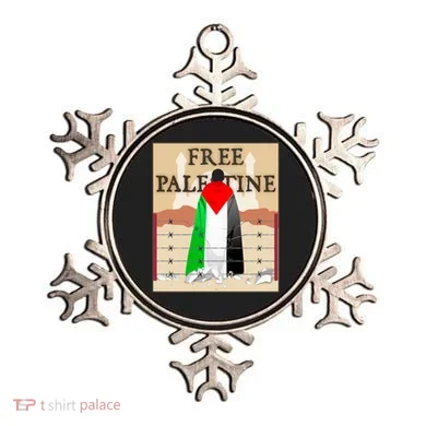 Free Palestine Ornament