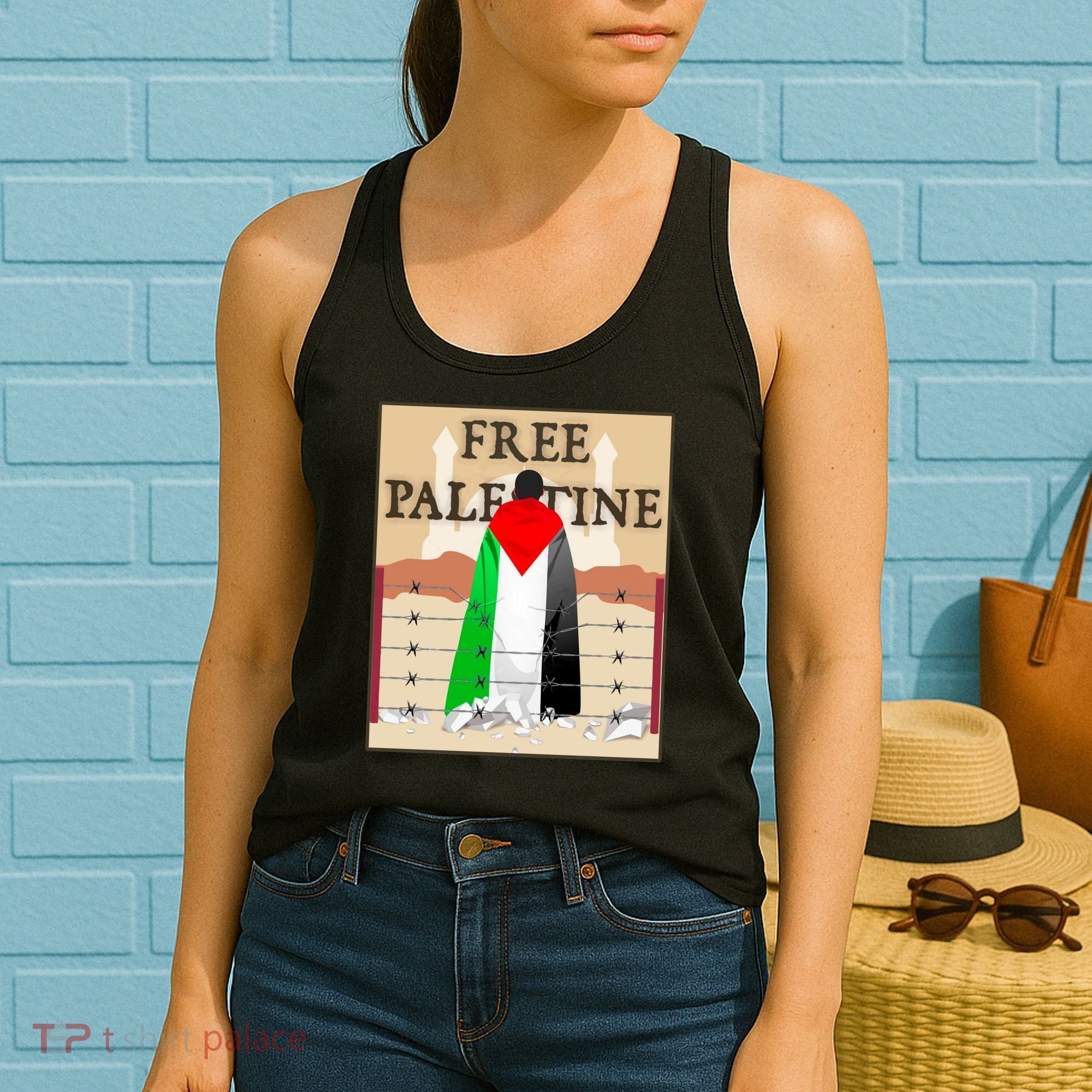 Free Palestine Women's Tank Top