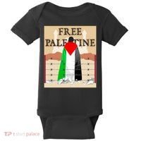 Free Palestine Baby Bodysuit thumb 0