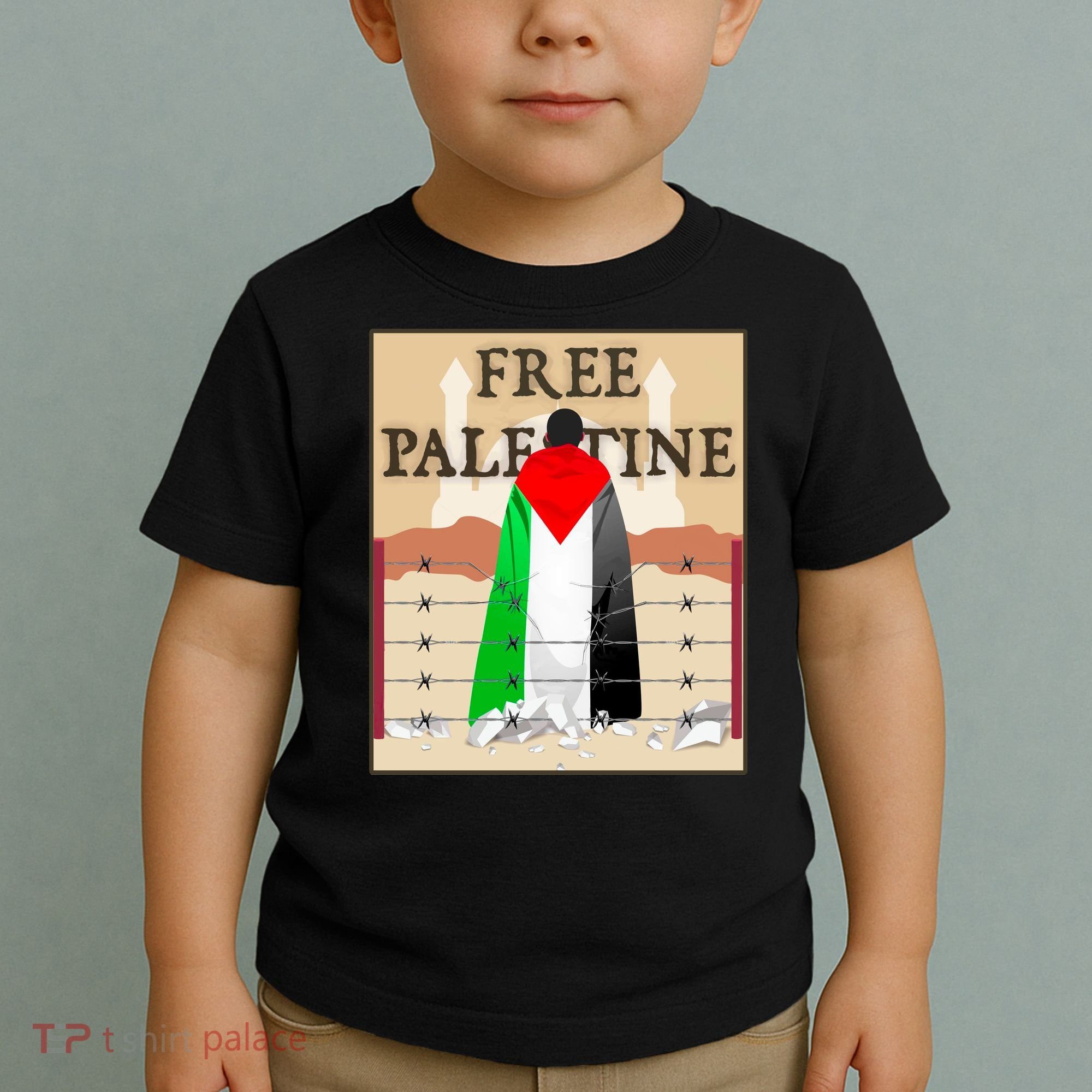 Free Palestine Toddler T-Shirt