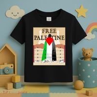 Free Palestine Toddler T-Shirt thumb 3