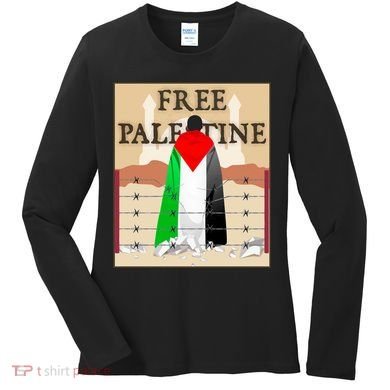 Free Palestine Women's Long Sleeve Shirt