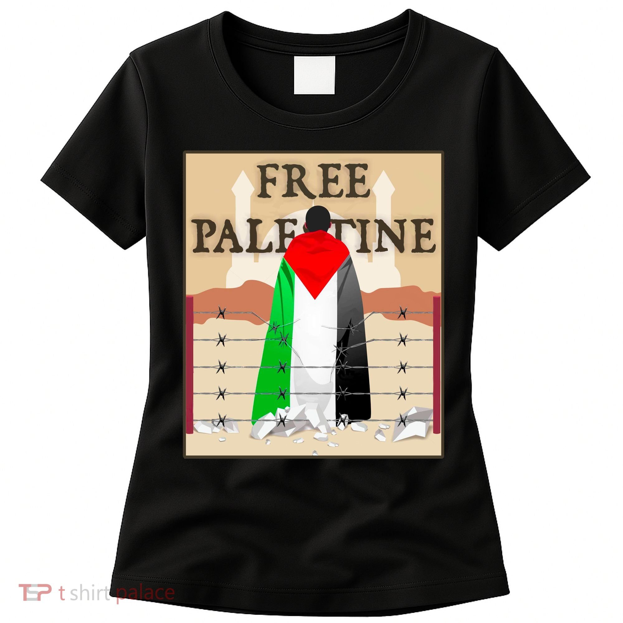 Free Palestine Women's T-Shirt
