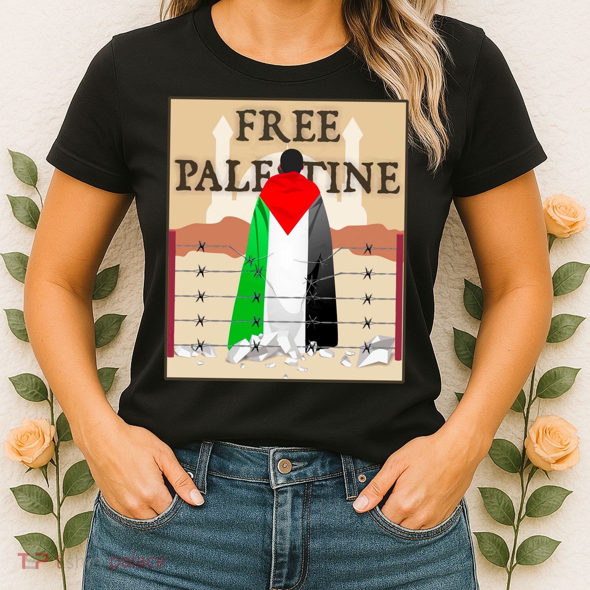 Free Palestine Women's T-Shirt