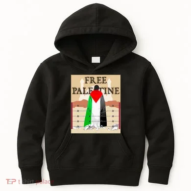 Free Palestine Kids Hoodie