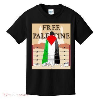 Free Palestine Kids T-Shirt