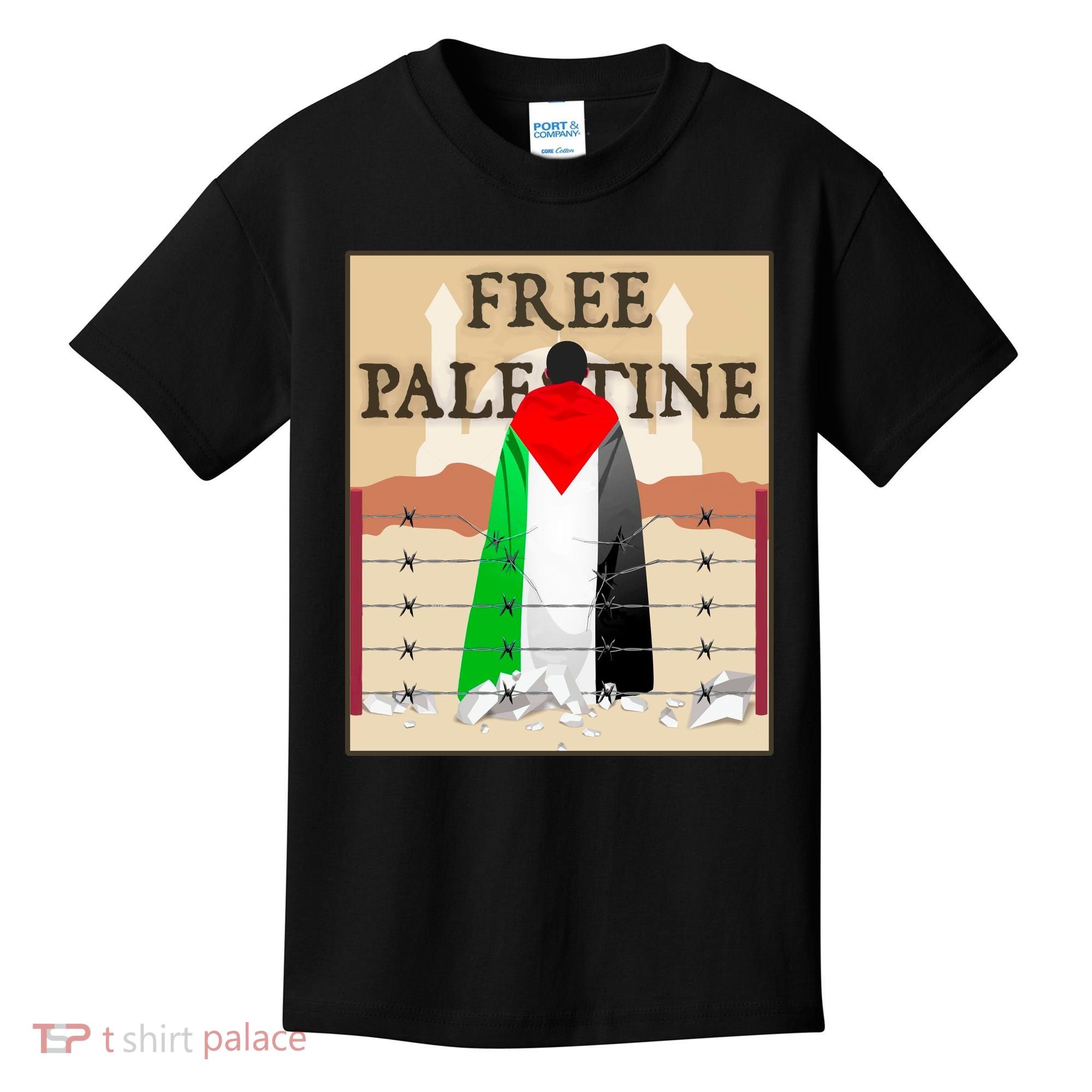 Free Palestine Kids T-Shirt