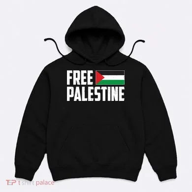Free Palestine Flag Hoodie