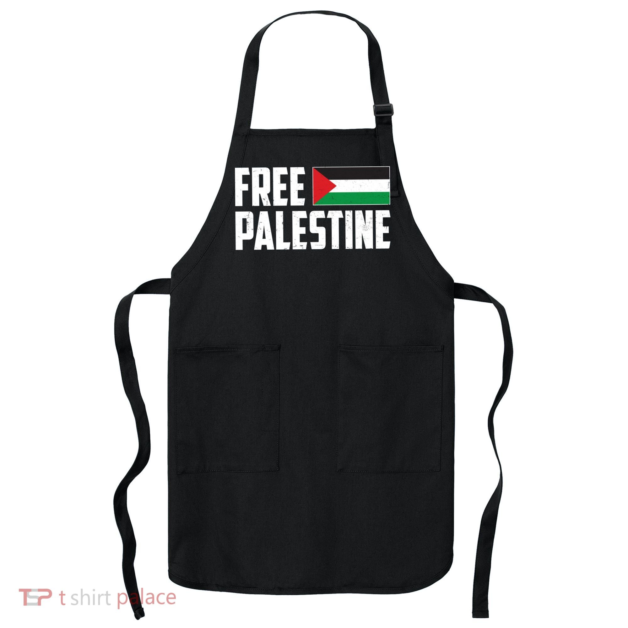 Free Palestine Flag Apron