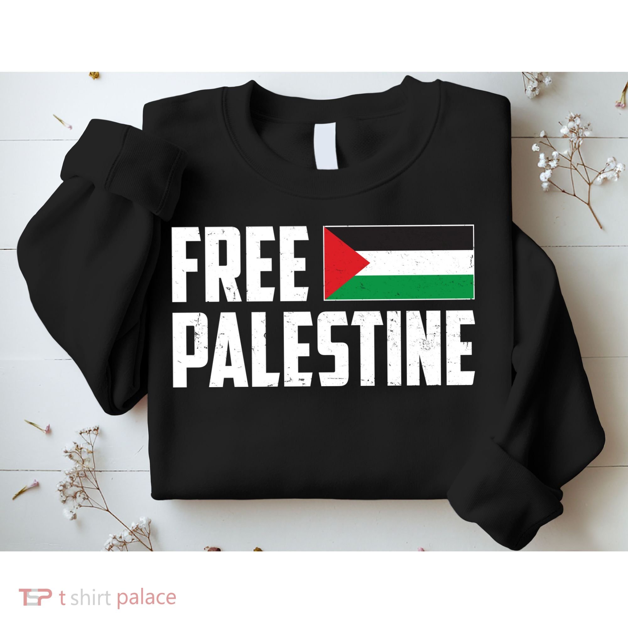 Free Palestine Flag Sweatshirt