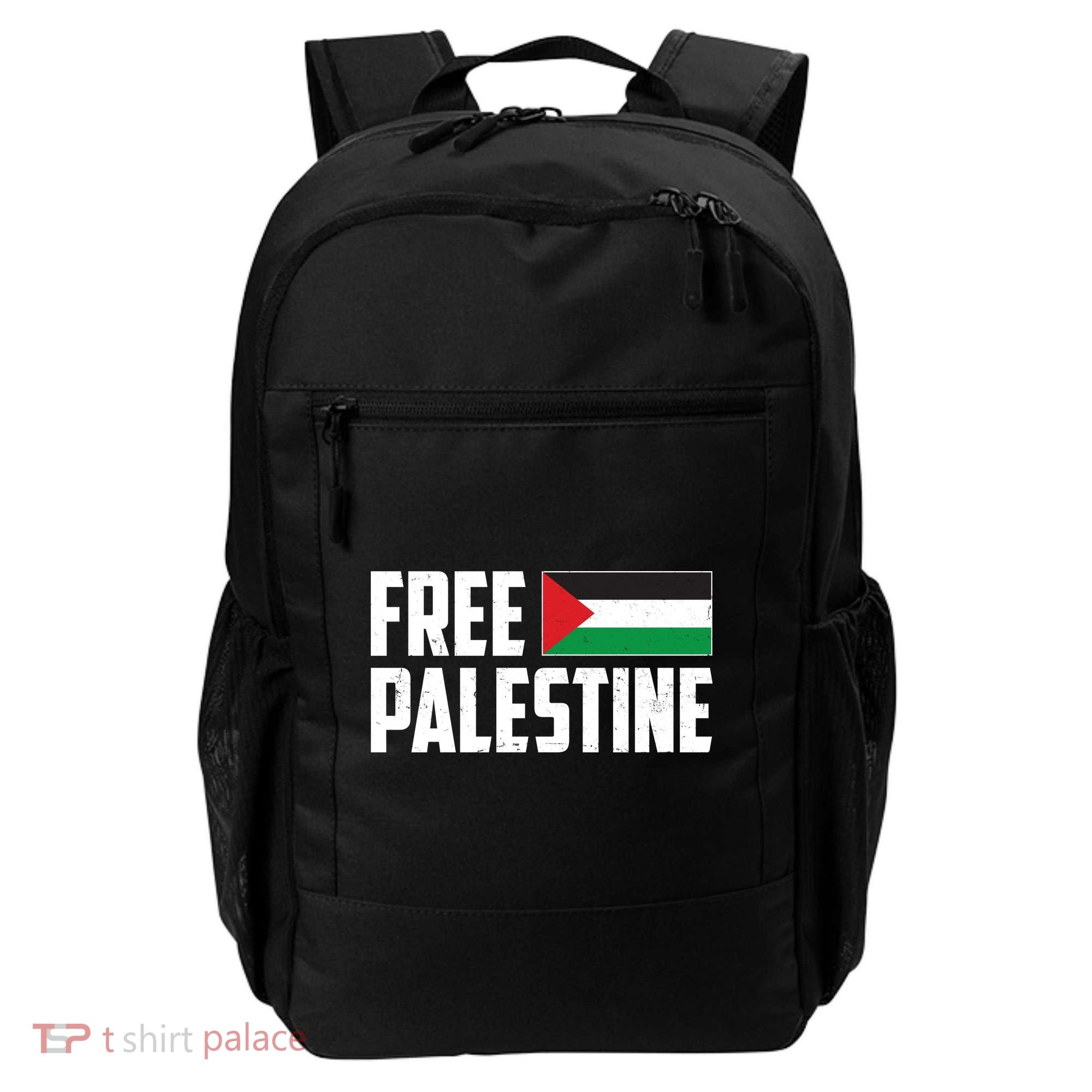 Free Palestine Flag Backpack