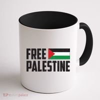 Free Palestine Flag Coffee Mug thumb 1