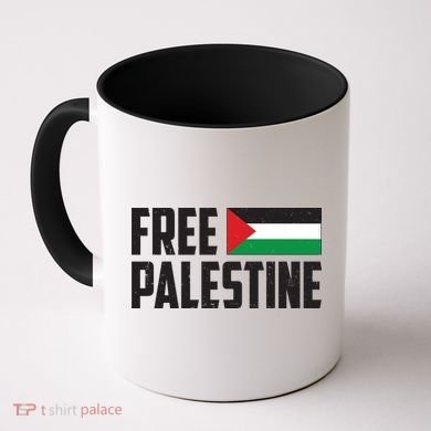 Free Palestine Flag Coffee Mug