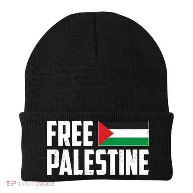 Free Palestine Flag Beanie