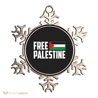 Free Palestine Flag Ornament
