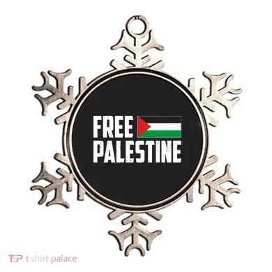 Free Palestine Flag Ornament