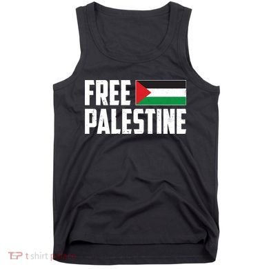 Free Palestine Flag Tank Top