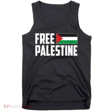 Free Palestine Flag Tank Top