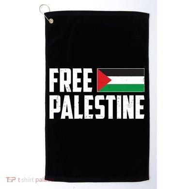 Free Palestine Flag Golf Towel