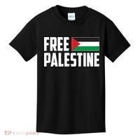 Free Palestine Flag Kids T-Shirt thumb 0