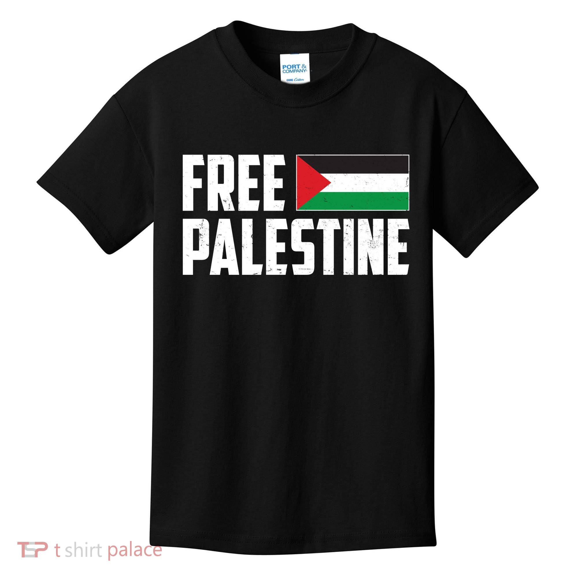 Free Palestine Flag Kids T-Shirt
