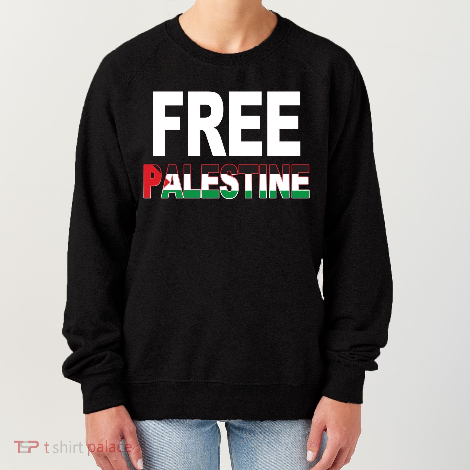 Free Palestine Flag Palestine Women's Sweatshirt
