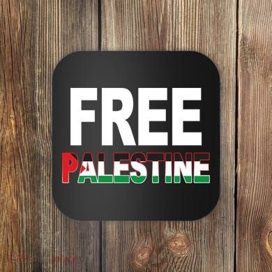 Free Palestine Flag Palestine Coaster