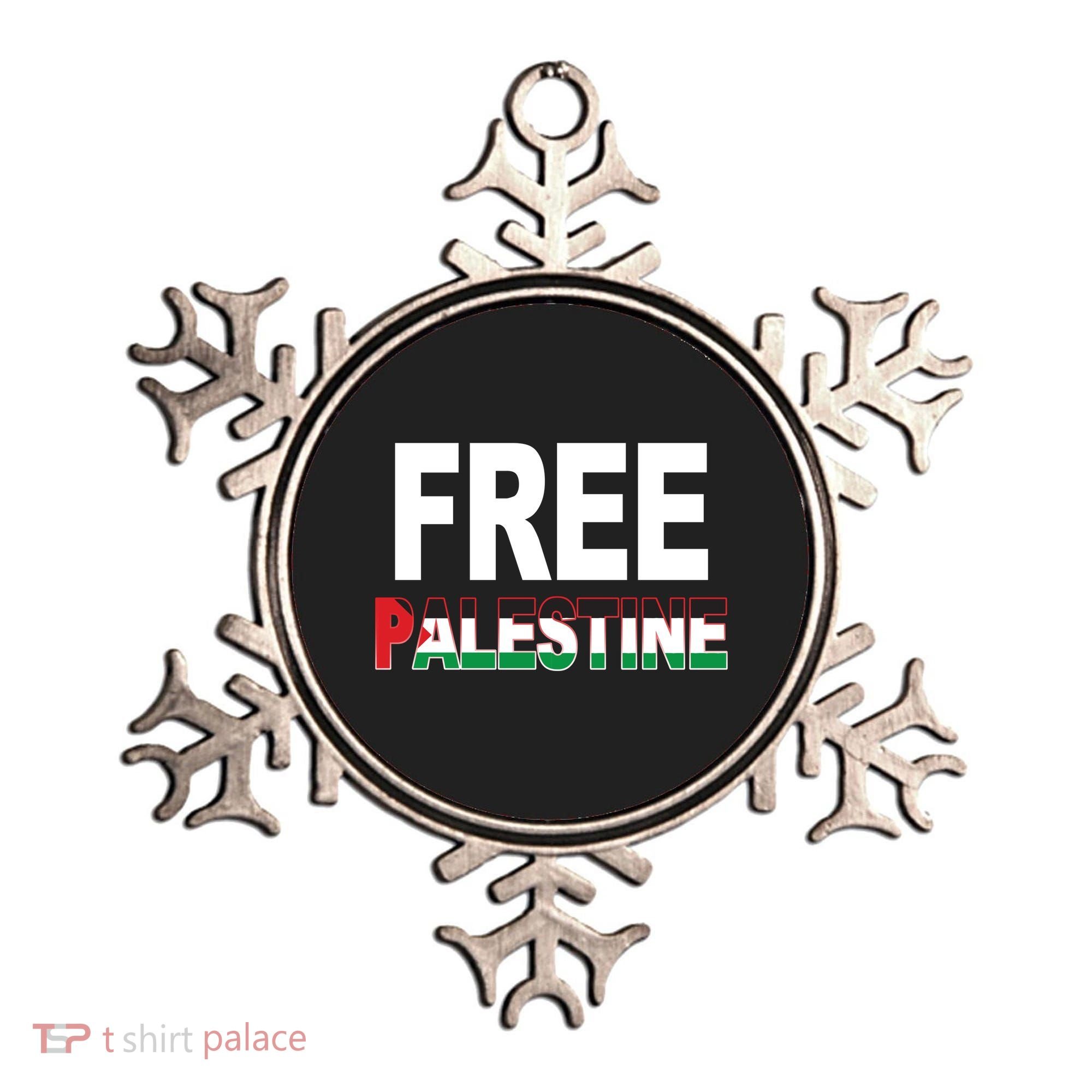 Free Palestine Flag Palestine Ornament