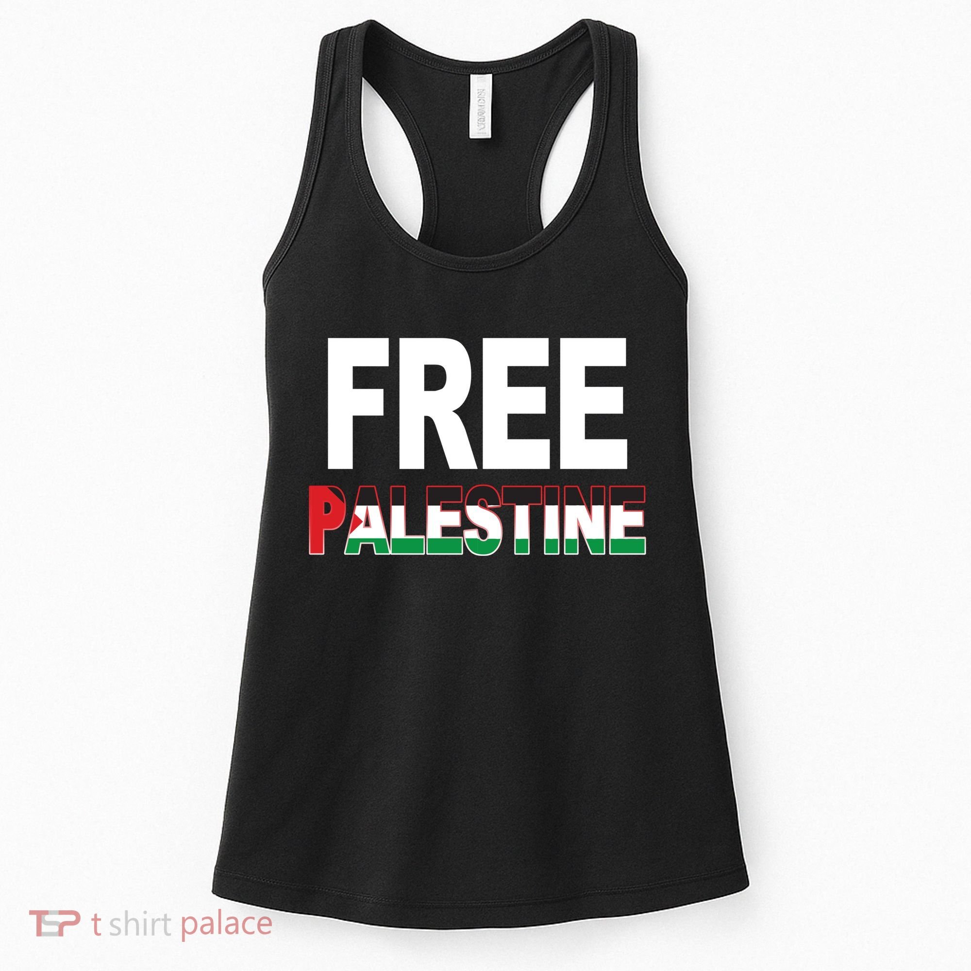 Free Palestine Flag Palestine Women's Tank Top