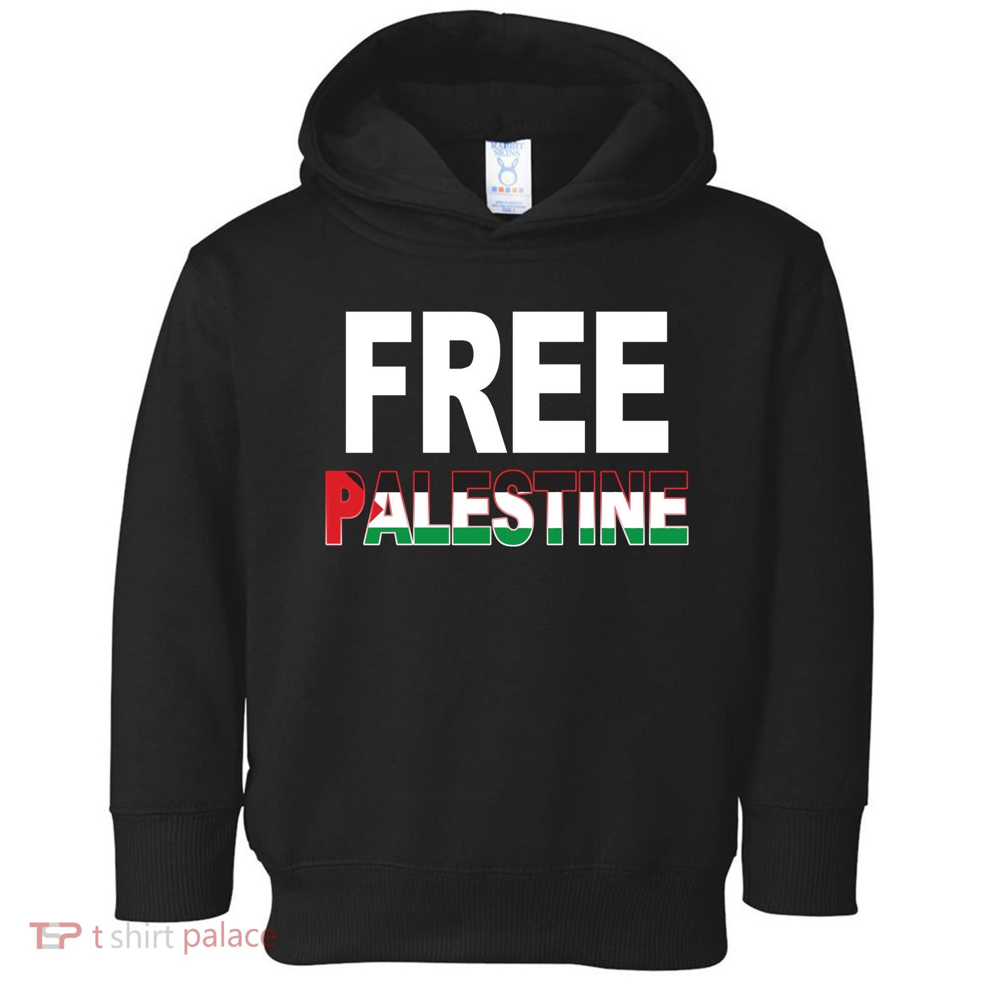 Free Palestine Flag Palestine Toddler Hoodie