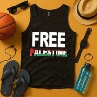 Free Palestine Flag Palestine Tank Top thumb 4