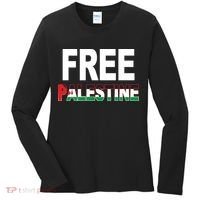 Free Palestine Flag Palestine Women's Long Sleeve Shirt thumb 0