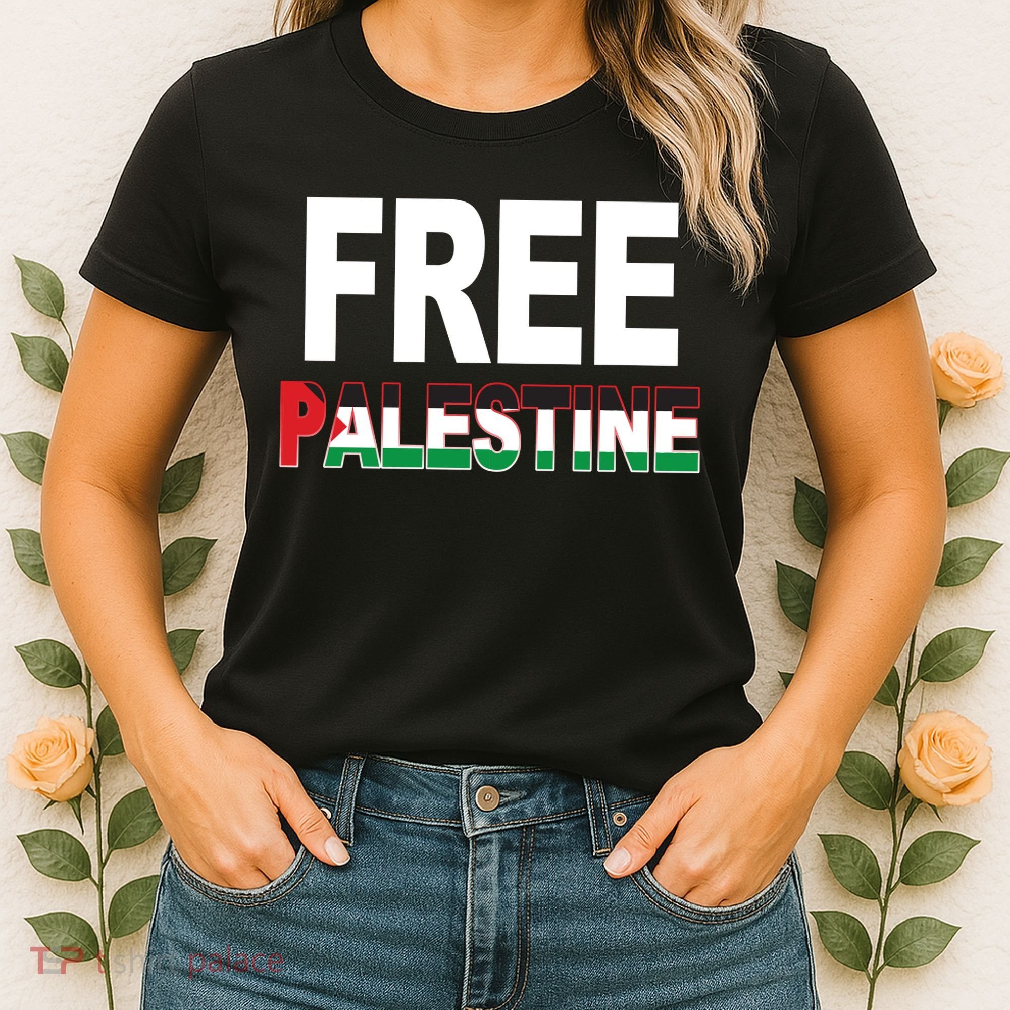 Free Palestine Flag Palestine Women's T-Shirt