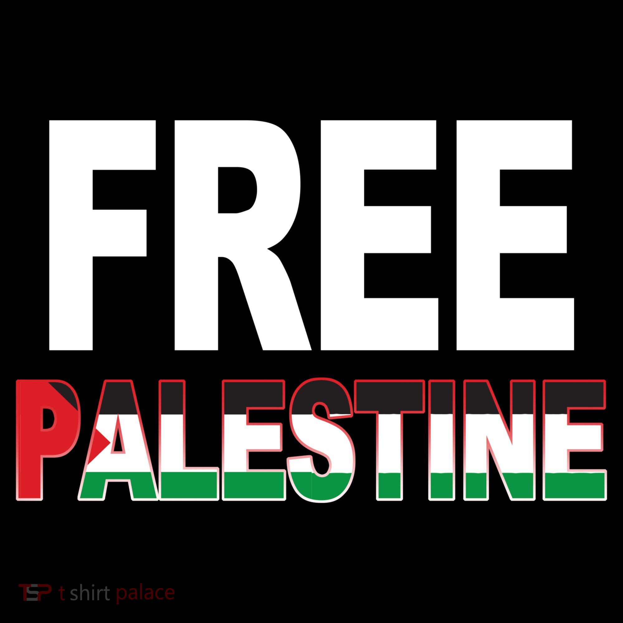 Free Palestine Flag Palestine Kids Sweatshirt