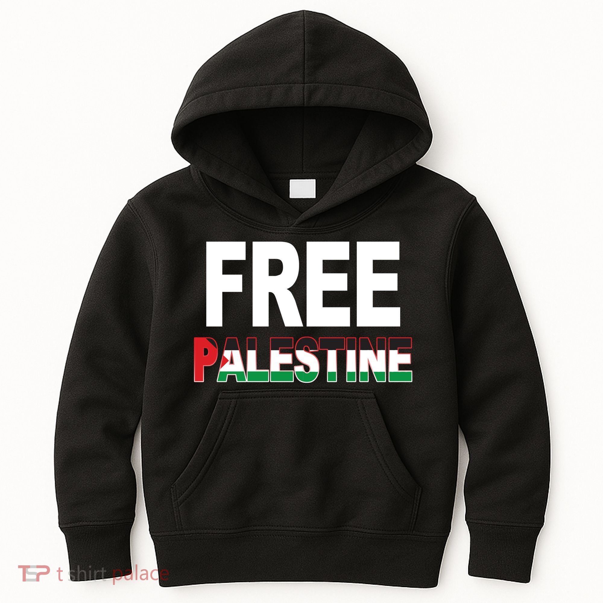 Free Palestine Flag Palestine Kids Hoodie