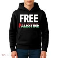 Free Palestine Flag Palestine Kids Hoodie thumb 4