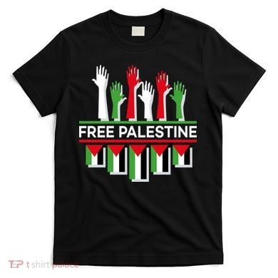 Free Palestine Hands United T-Shirt