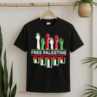 Free Palestine Hands United T-Shirt thumb 2
